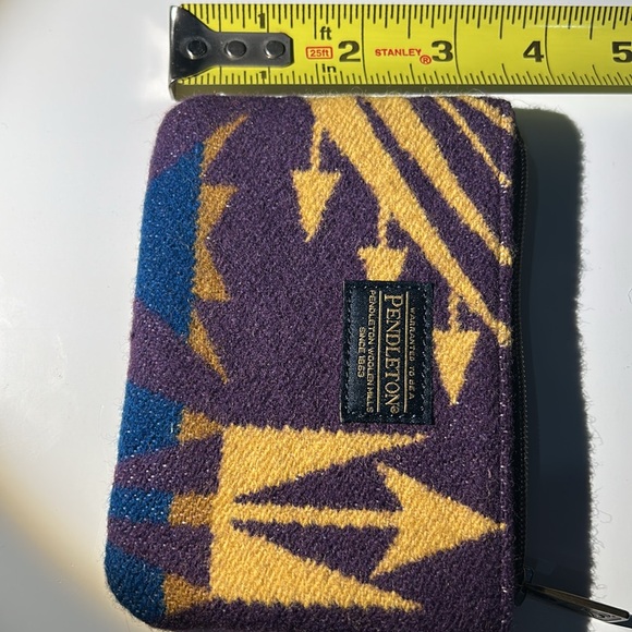 Pendleton wool wallet /coin purse used 1x - Picture 7 of 7